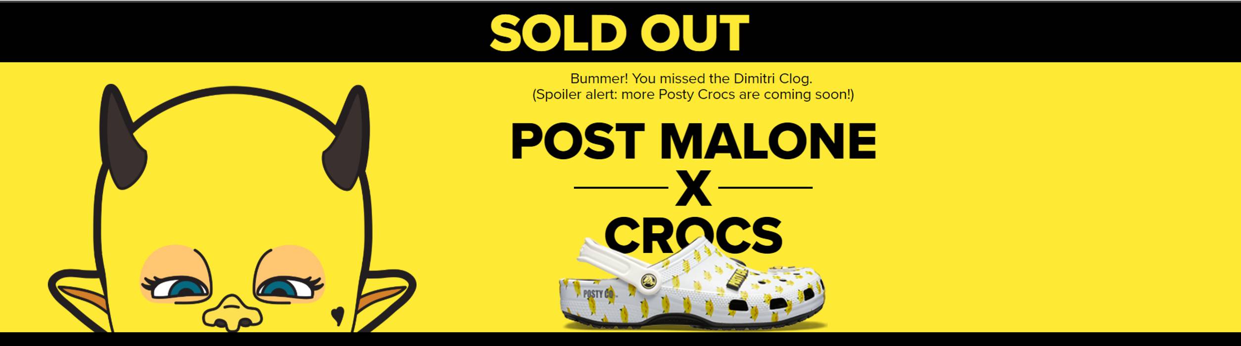 Rapper Post Malone Has Brought Out His Own Range Of Crocs And They've Sold  Out - LADbible