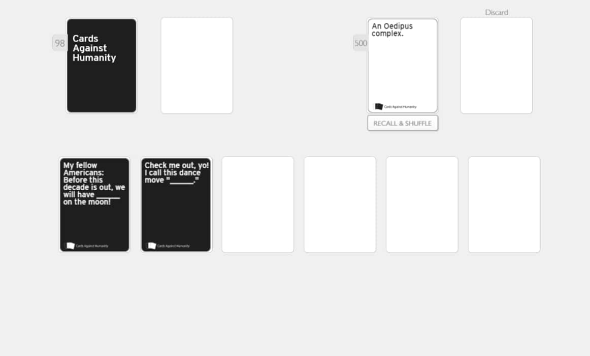 online cards against humanity free with friends