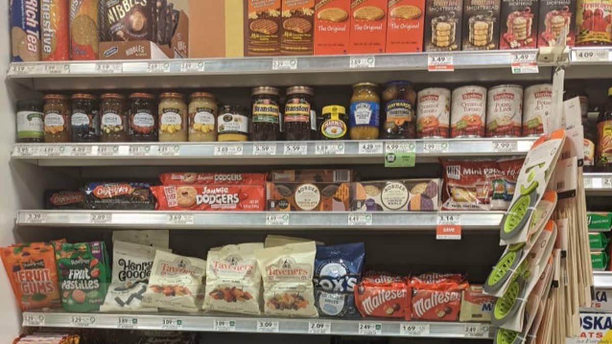 British Food Section In Us Supermarket Sparks Debate On Reddit