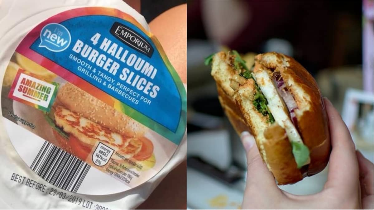 Aldi Launches Halloumi Burger Slices And They Look Amazing Ladbible