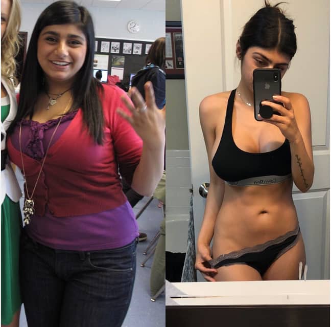 648px x 639px - Mia Khalifa Shows Off Transformation With Throwback Photo - LADbible