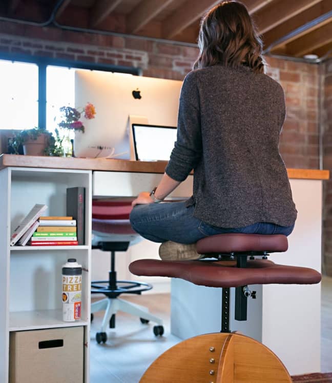 Company Creates Office Chair To Allow Workers To Sit Cross-Legged - LADbible