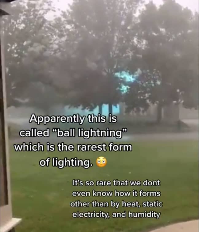 TikTok Shows Lightning So Rare We Don't Know How It's Formed