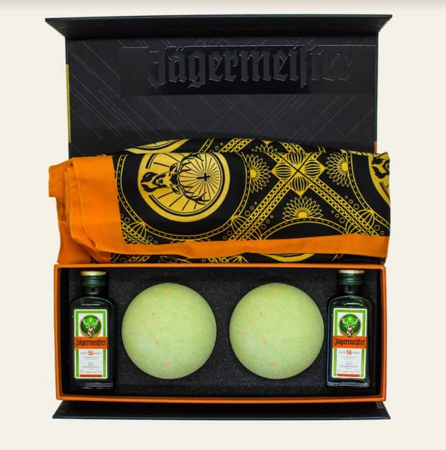 jagermeister bath bomb