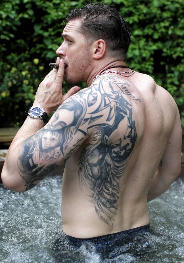 Tom Hardy Tattoos Meaning A Guide To The Actor’s 30 Tats