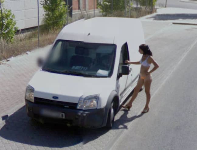 prostitute google street view