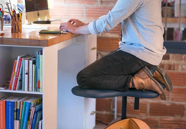 Company Creates Office Chair To Allow Workers To Sit Cross Legged Ladbible