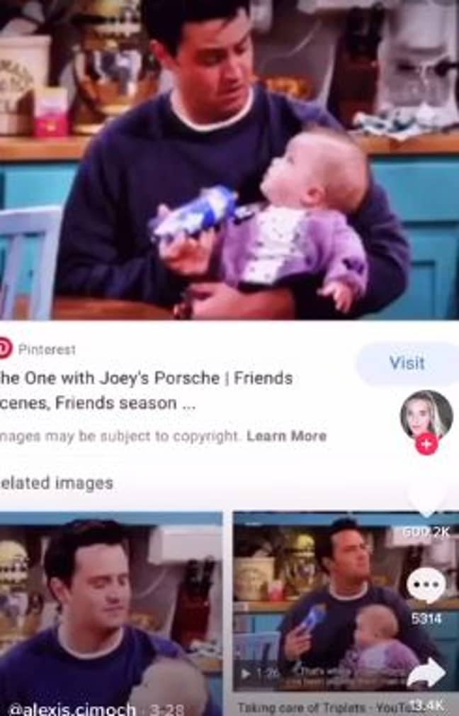 Woman Who Played One Of Phoebe S Triplets In Friends Is Now A Tiktok Star Ladbible