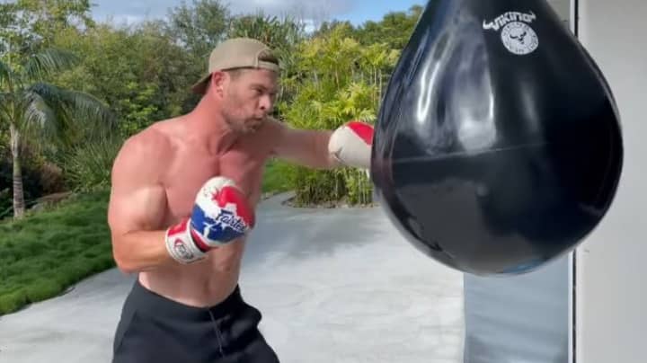 Chris Hemsworth Is In Ridiculous Shape Ahead Of Extraction 2