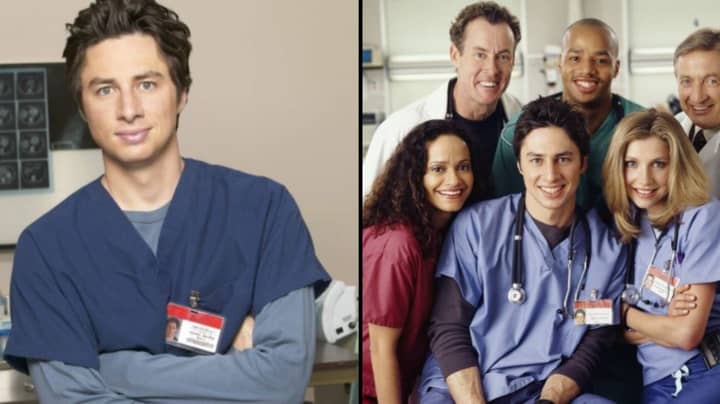 Zach Braff Remembers Original Scrubs Cast 17 Years After Show Premiered Ladbible 