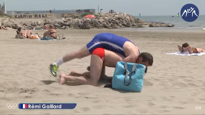 Youtuber Remi Gaillard Recreates Olympic Events On Unsuspecting People