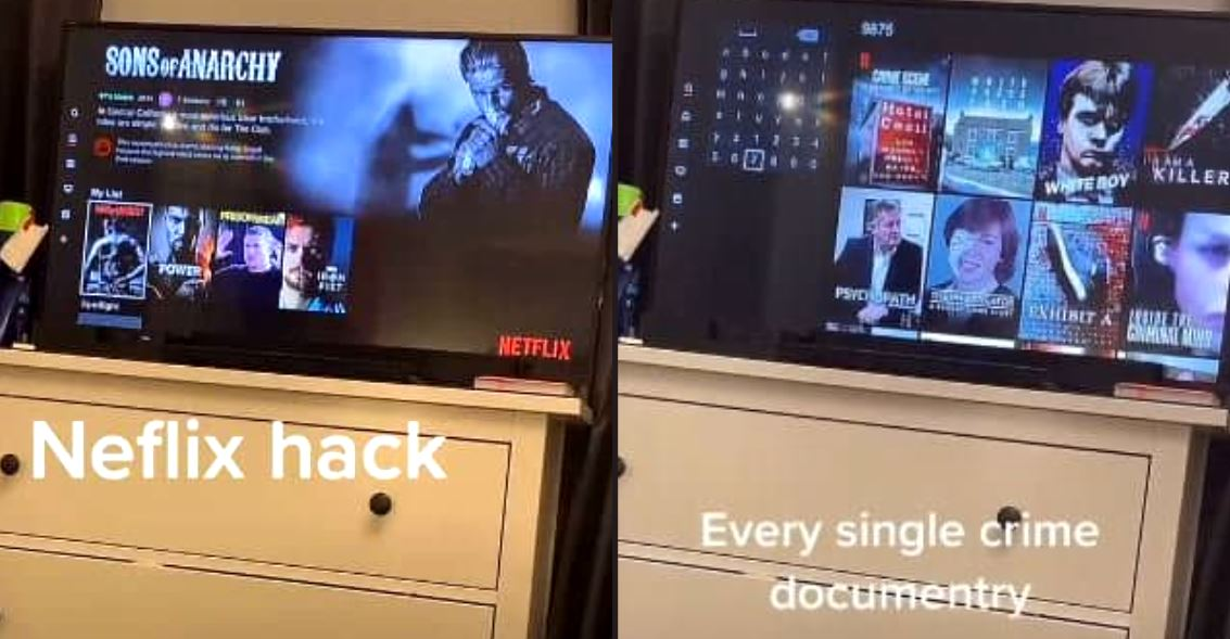 TikTok User Discovers Netflix Code For True Crime Documentaries